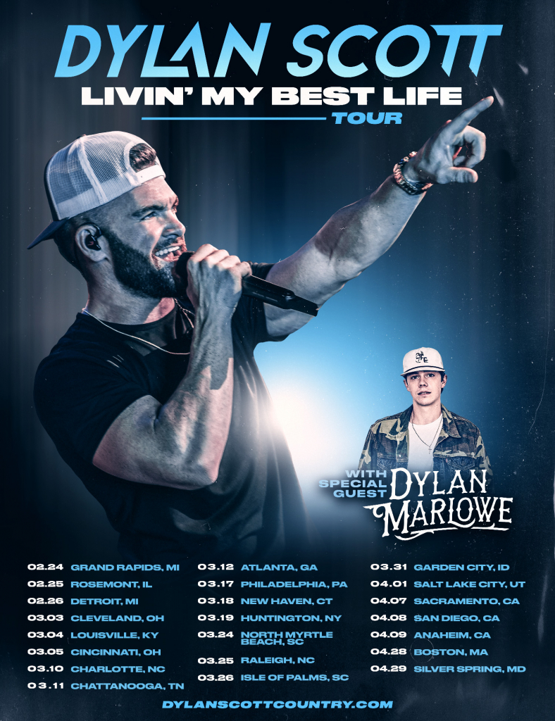 Dylan Scott Is Goin’ To Be Livin’ His Best Life on Tour in 2022